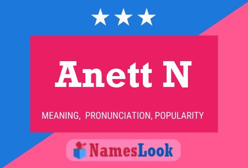 Anett N 名字海报