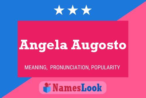 Angela Augosto 名字海报