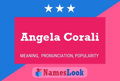 Angela Corali 名字海报