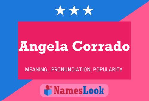 Angela Corrado 名字海报