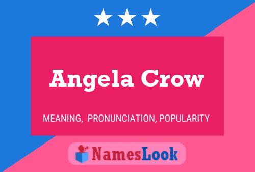 Angela Crow 名字海报