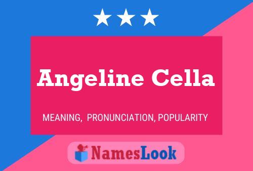 Angeline Cella 名字海报