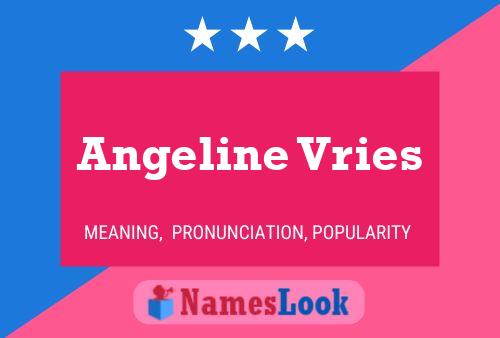 Angeline Vries 名字海报