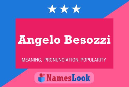 Angelo Besozzi 名字海报