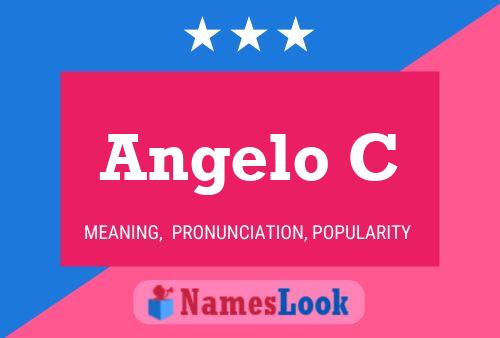 Angelo C 名字海报