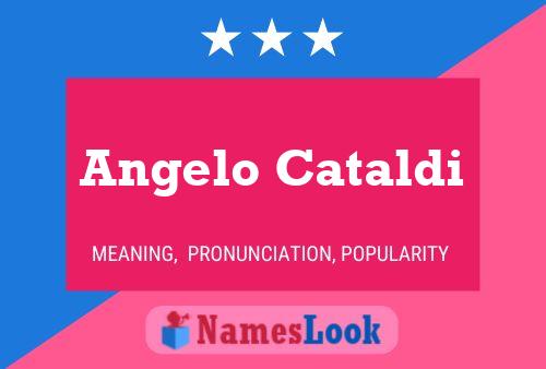 Angelo Cataldi 名字海报