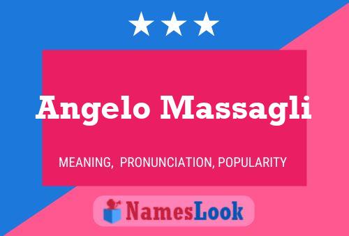 Angelo Massagli 名字海报