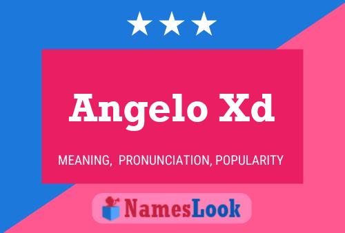 Angelo Xd 名字海报