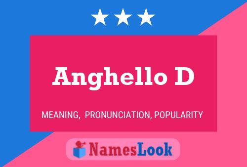 Anghello D 名字海报