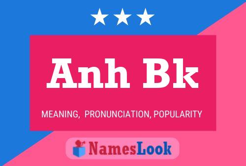 Anh Bk 名字海报