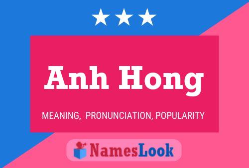 Anh Hong 名字海报