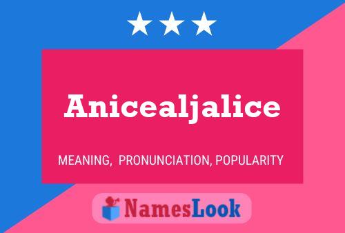 Anicealjalice 名字海报