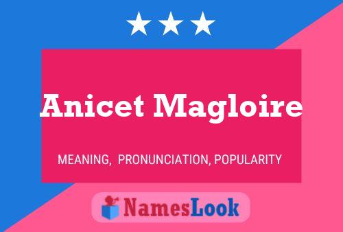 Anicet Magloire 名字海报