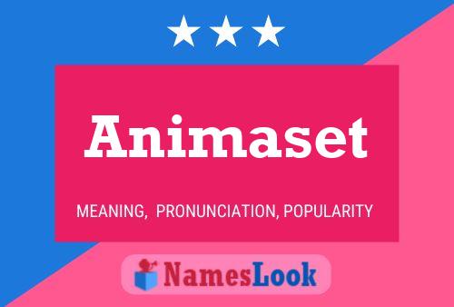 Animaset 名字海报