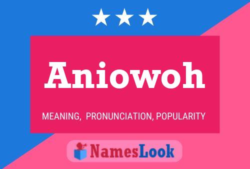 Aniowoh 名字海报