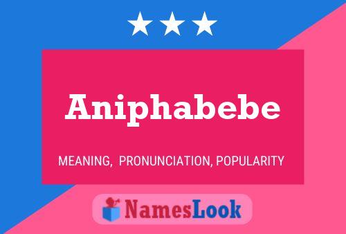 Aniphabebe 名字海报