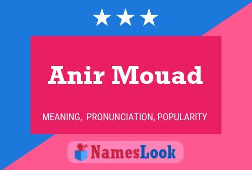 Anir Mouad 名字海报