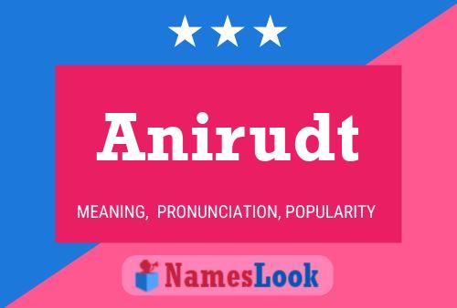 Anirudt 名字海报