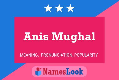 Anis Mughal 名字海报