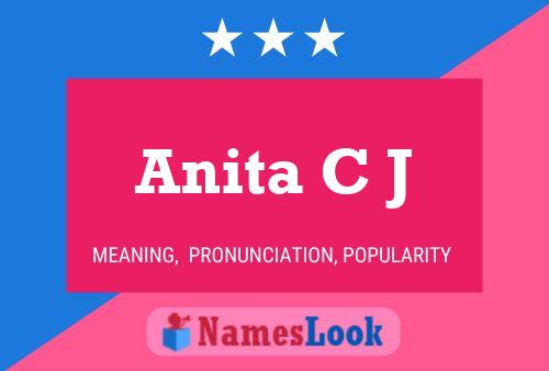 Anita C J 名字海报