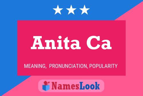 Anita Ca 名字海报