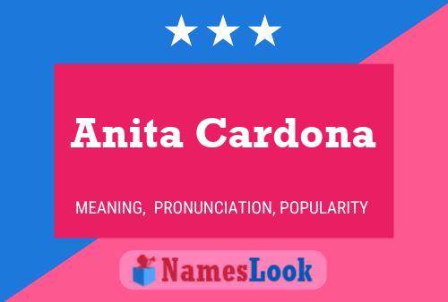 Anita Cardona 名字海报