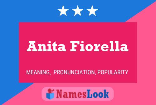 Anita Fiorella 名字海报