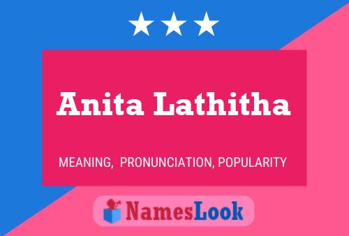 Anita Lathitha 名字海报