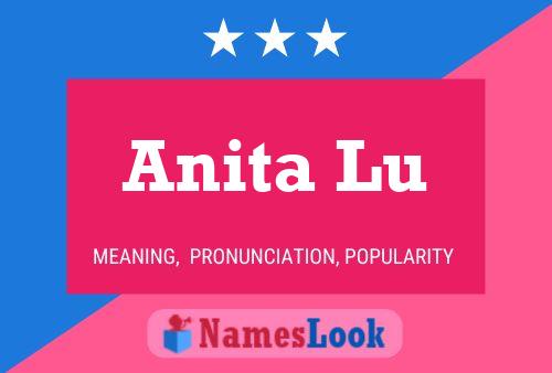 Anita Lu 名字海报