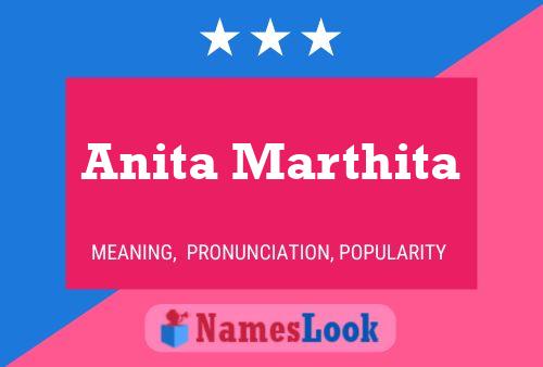 Anita Marthita 名字海报