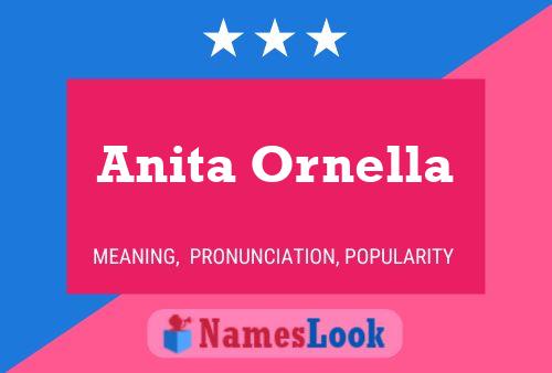 Anita Ornella 名字海报