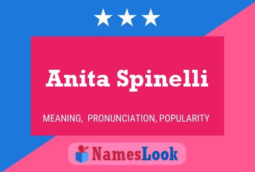 Anita Spinelli 名字海报