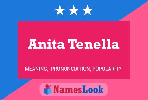 Anita Tenella 名字海报