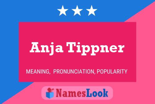 Anja Tippner 名字海报