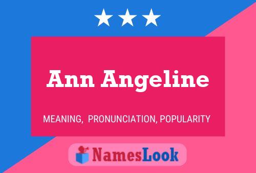 Ann Angeline 名字海报