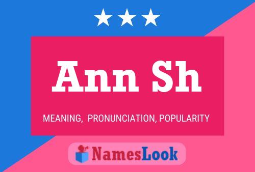 Ann Sh 名字海报