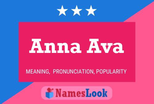 Anna Ava 名字海报