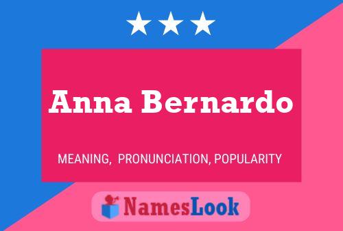 Anna Bernardo 名字海报