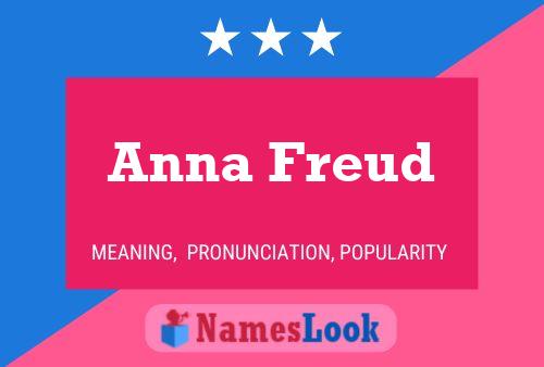 Anna Freud 名字海报