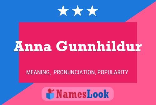 Anna Gunnhildur 名字海报