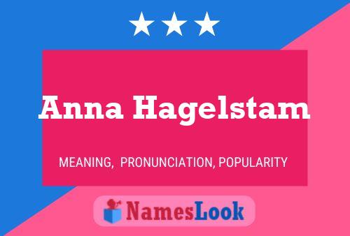 Anna Hagelstam 名字海报