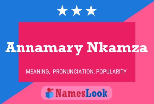 Annamary Nkamza 名字海报