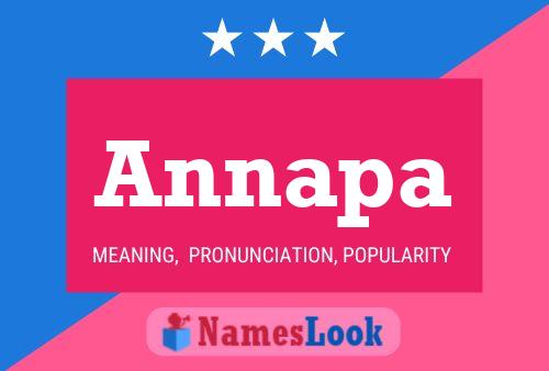 Annapa 名字海报