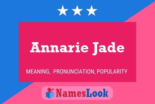 Annarie Jade 名字海报