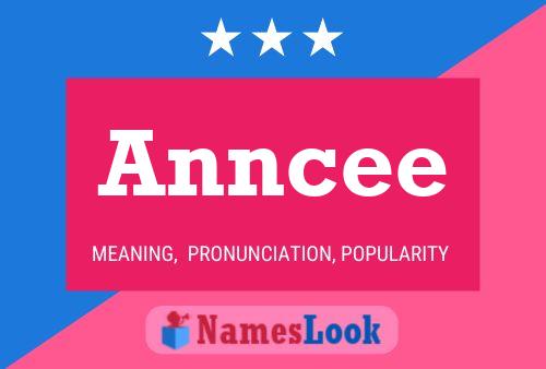 Anncee 名字海报