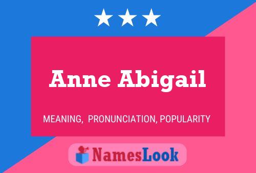 Anne Abigail 名字海报