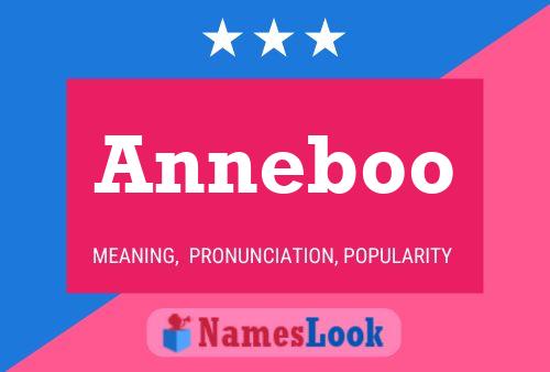 Anneboo 名字海报