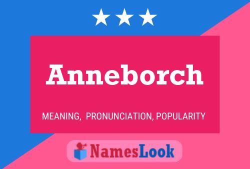 Anneborch 名字海报