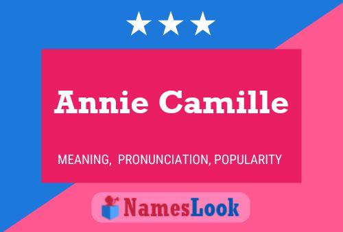 Annie Camille 名字海报