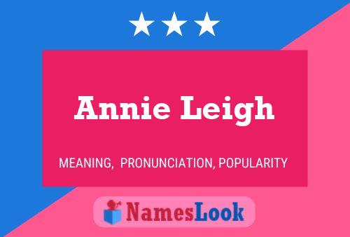 Annie Leigh 名字海报